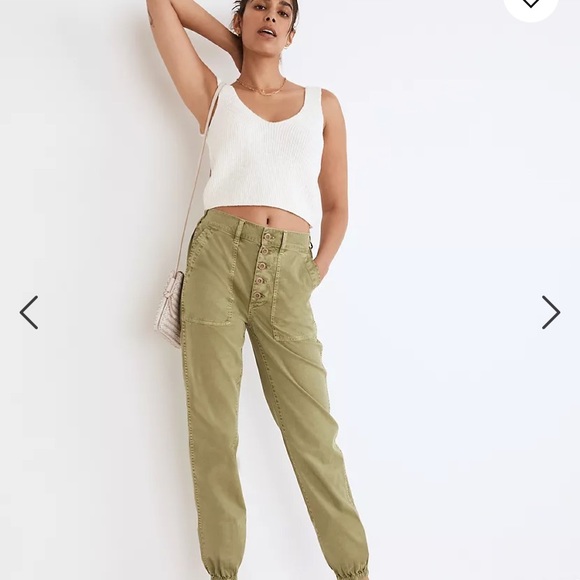Madewell Pants & Jumpsuits Madewell Griff Pullon Tapered Fatigue Cargo Pants Poshmark